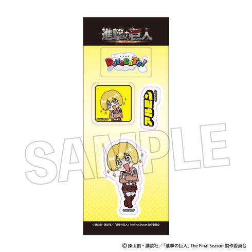 『進撃の巨人』DOTABATA!ステッカー アルミン